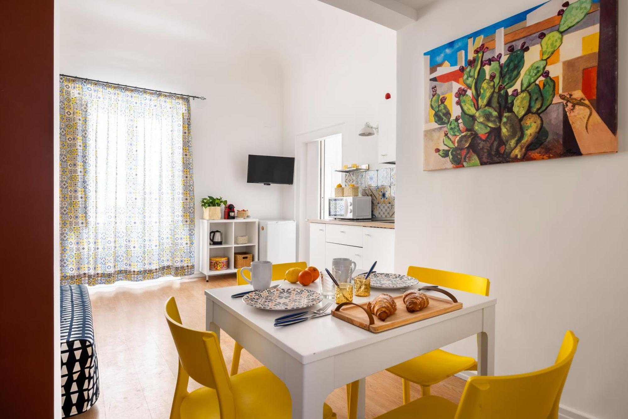 Agata E Rosalia 2 Bedroom Flat At The Quattro Canti Palermo Dış mekan fotoğraf