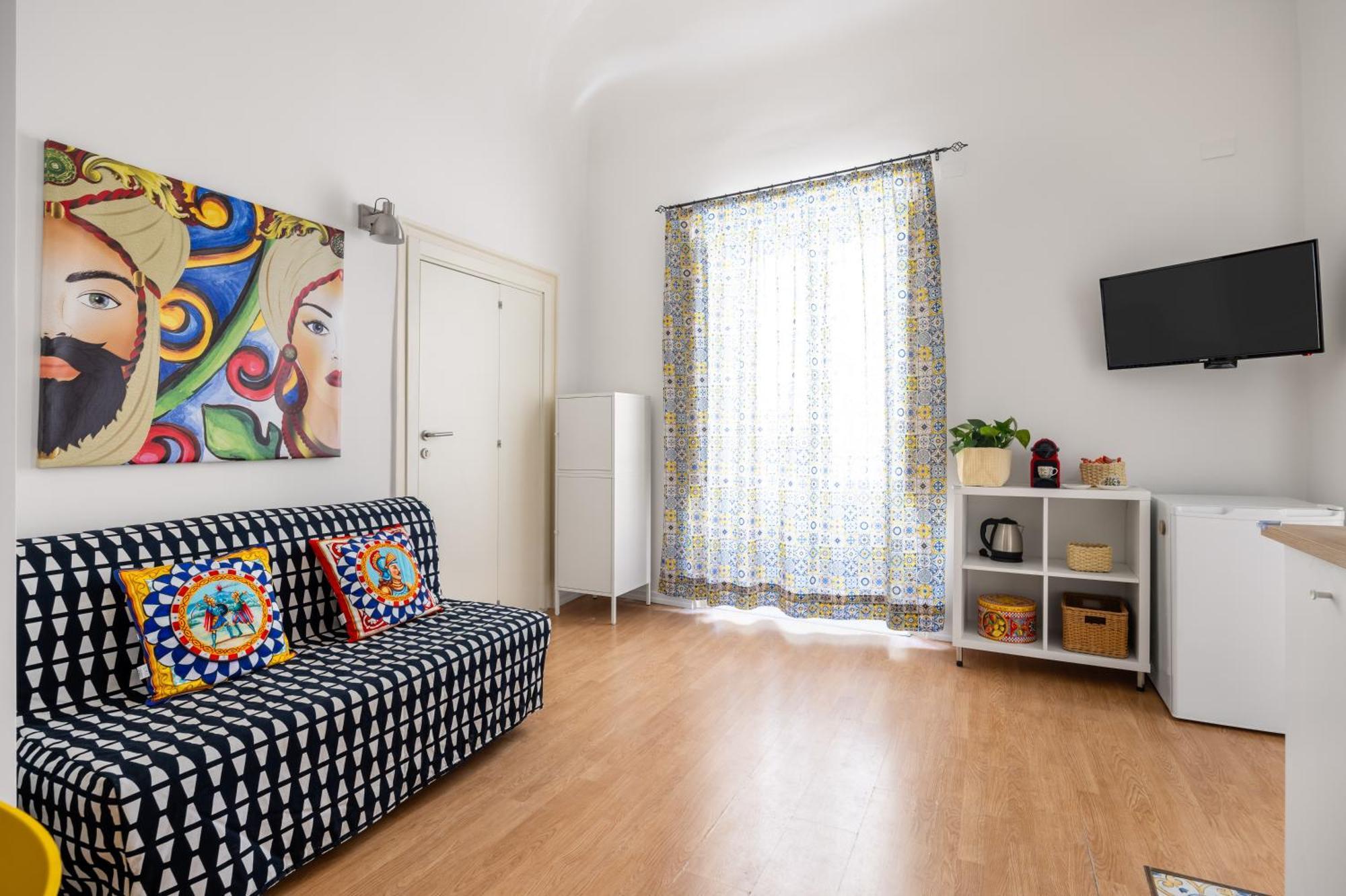 Agata E Rosalia 2 Bedroom Flat At The Quattro Canti Palermo Dış mekan fotoğraf